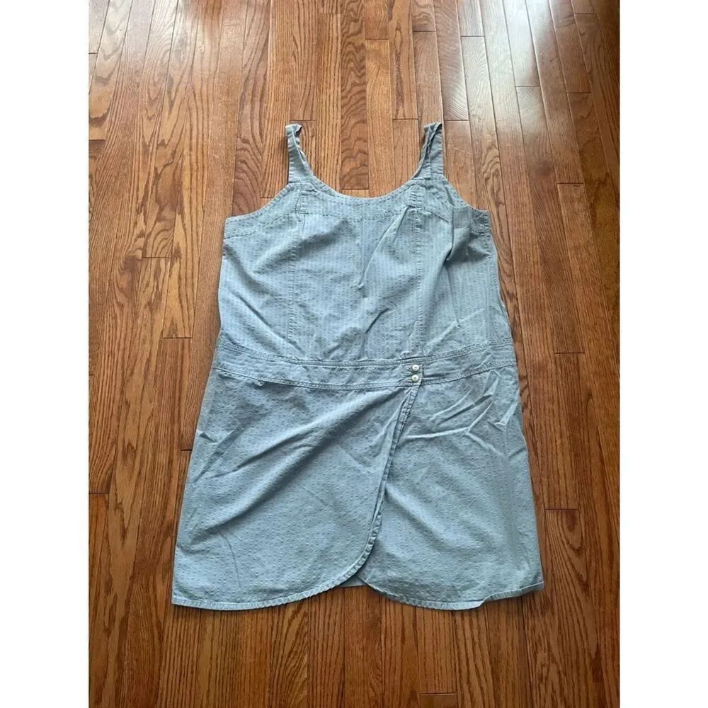 Flax Light Blue Sleeveless Dress Women’s Sz Large